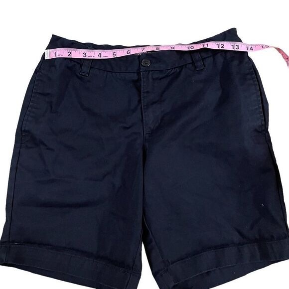Lands End ~Set of 2 ~Big Girls Uniform Shorts ~ adjustable waistband ~ size 14 - Picture 11 of 14